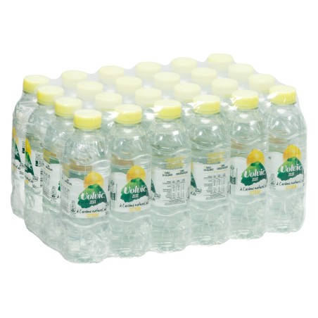 Eau volvic citron/peche pack de 12/24